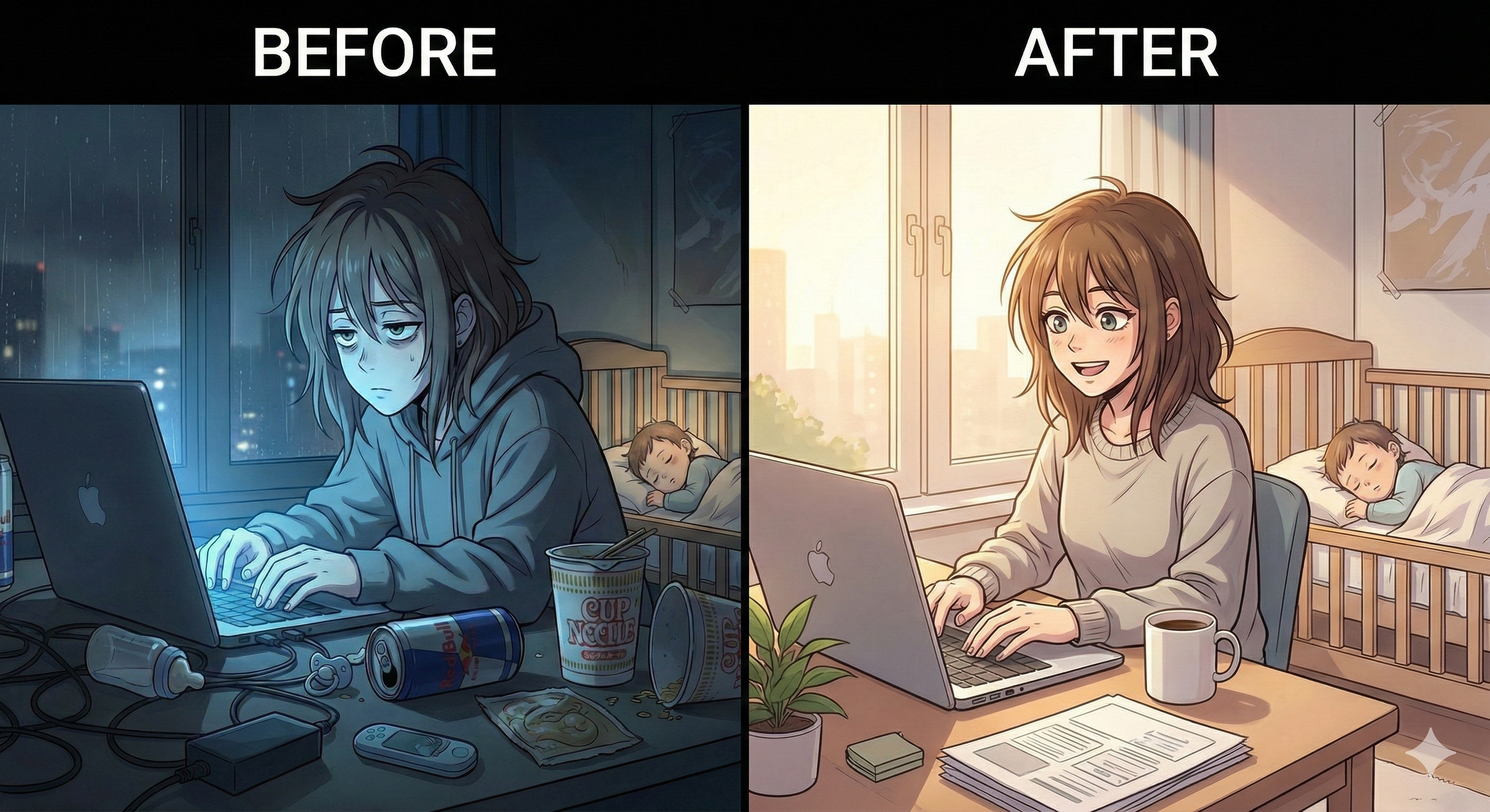 昔の私と今の私