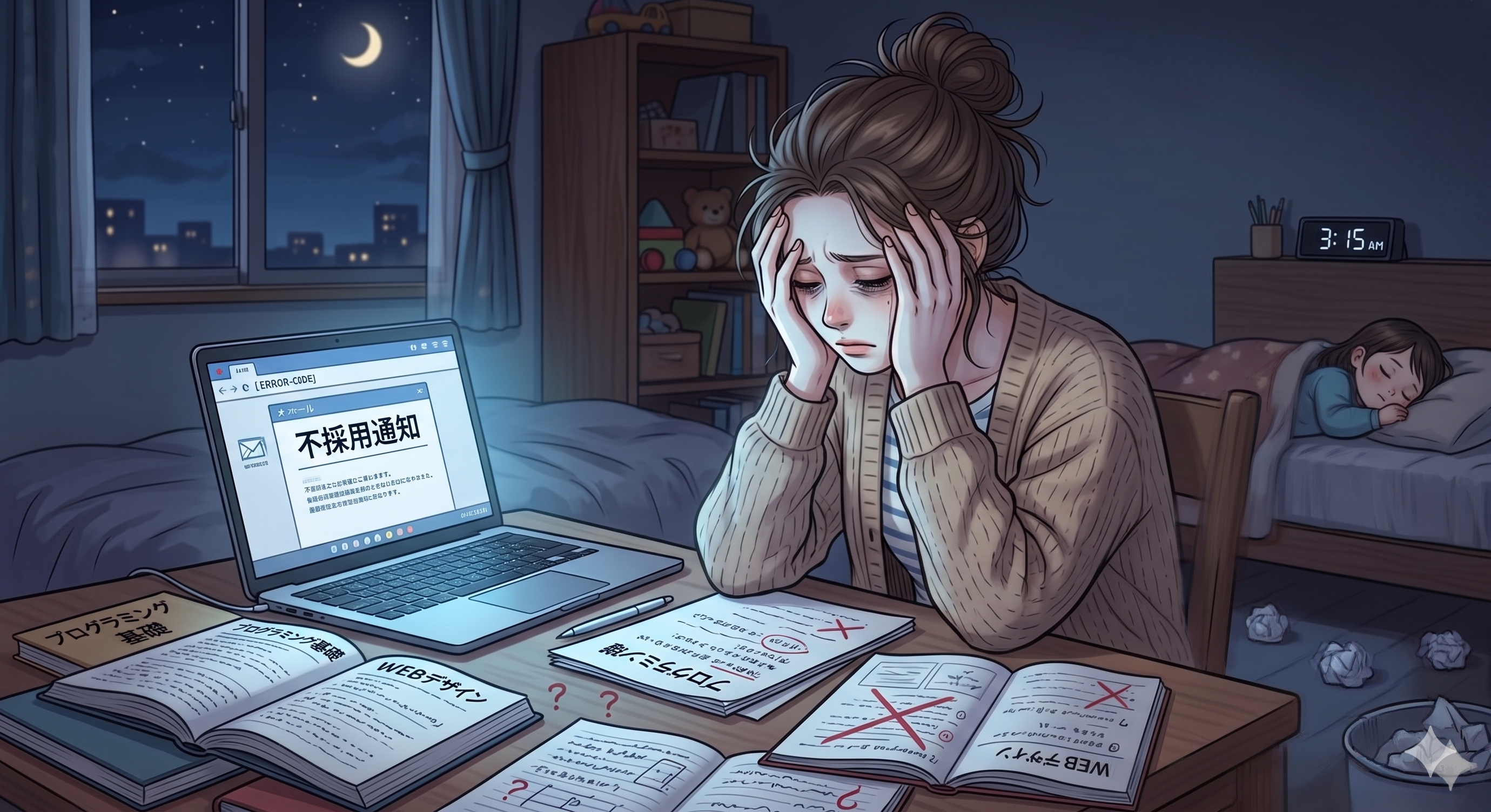 自信をなくす女性